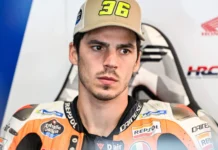 Joan Mir Bersiap Kembali Balapan di MotoGP Malaysia Setelah Absen Empat Seri Seorang pembalap mengenakan topi bernomor 36 dan pakaian balap Honda